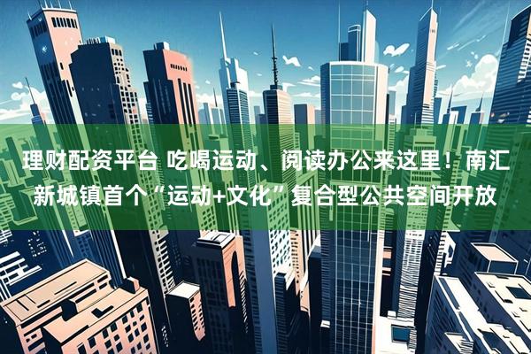理财配资平台 吃喝运动、阅读办公来这里！南汇新城镇首个“运动+文化”复合型公共空间开放