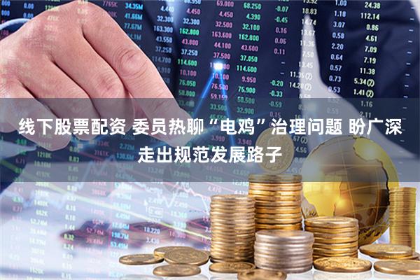 线下股票配资 委员热聊“电鸡”治理问题 盼广深走出规范发展路子